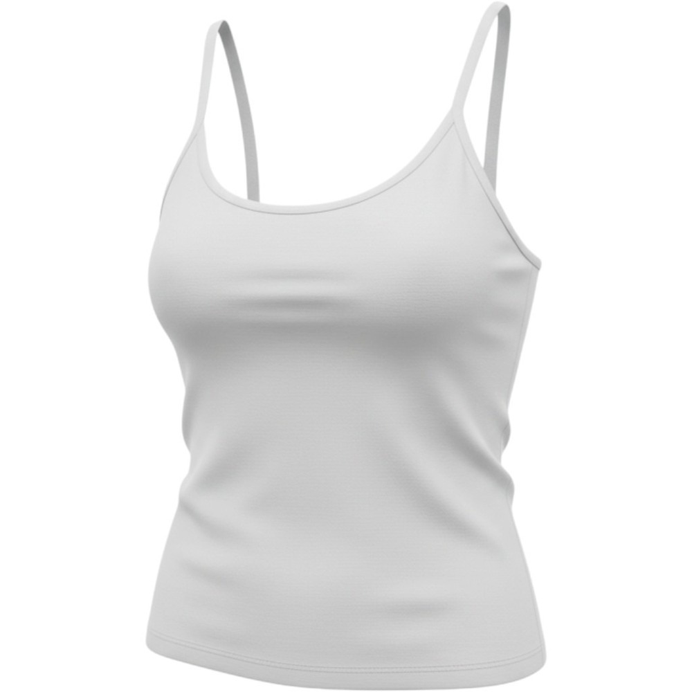 Reformation White Organic Cotton Ribbed Scoop Neck Tank Top Small Made in USA